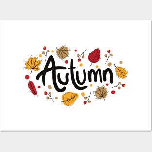 Beautiful Autumn Design Simple and Sweet Posters and Art